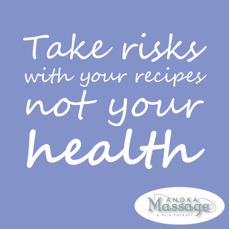 take risks with your recipes