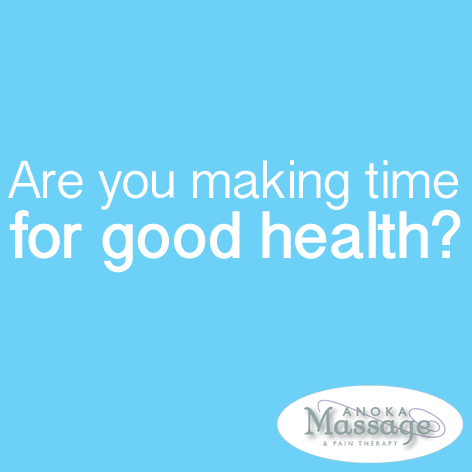 making time for good health